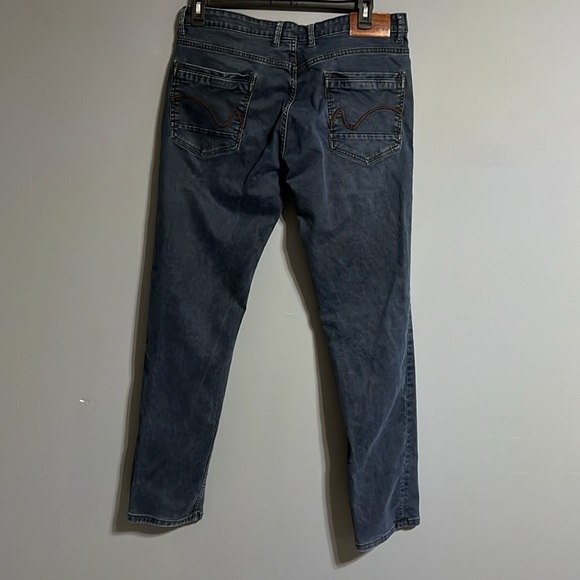 Sin Denim "Lucifer" slim fit Dark Blue Denim Jeans 38/33 - Picture 7 of 7